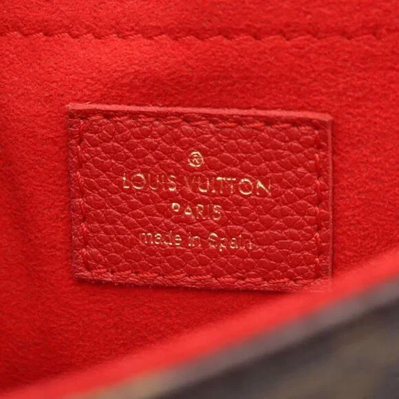 Louis Vuitton Shoulder Bag Saint Placide Cerise Canvas Cerise Brown Red - Picture 4 of 8